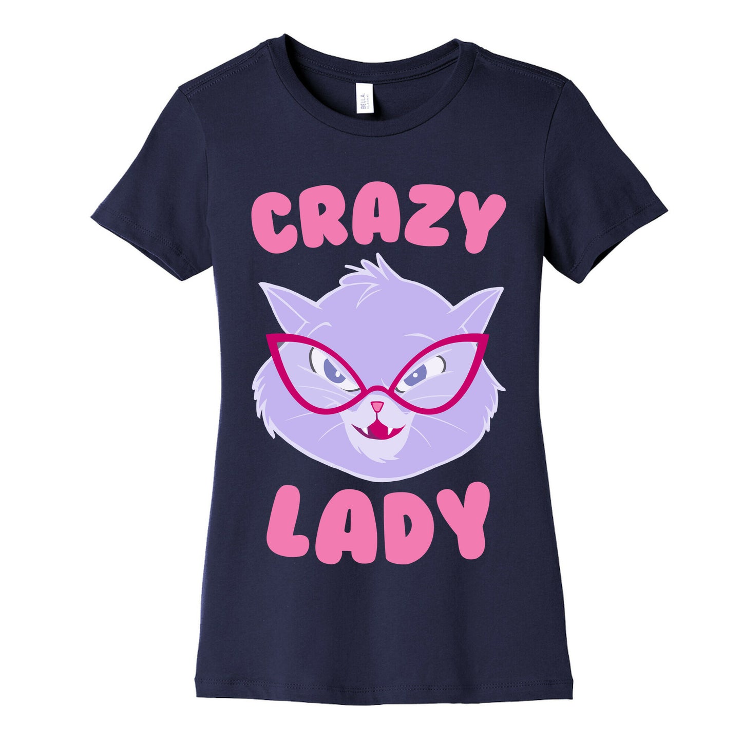 Crazy Cat Lady Women's Cotton Tee