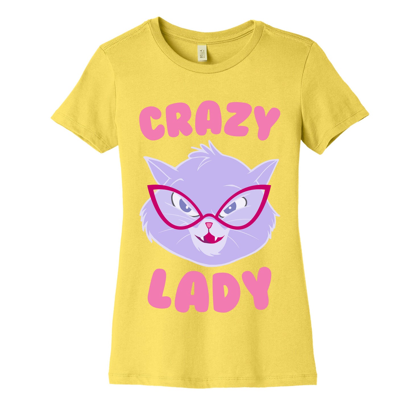 Crazy Cat Lady Women's Cotton Tee