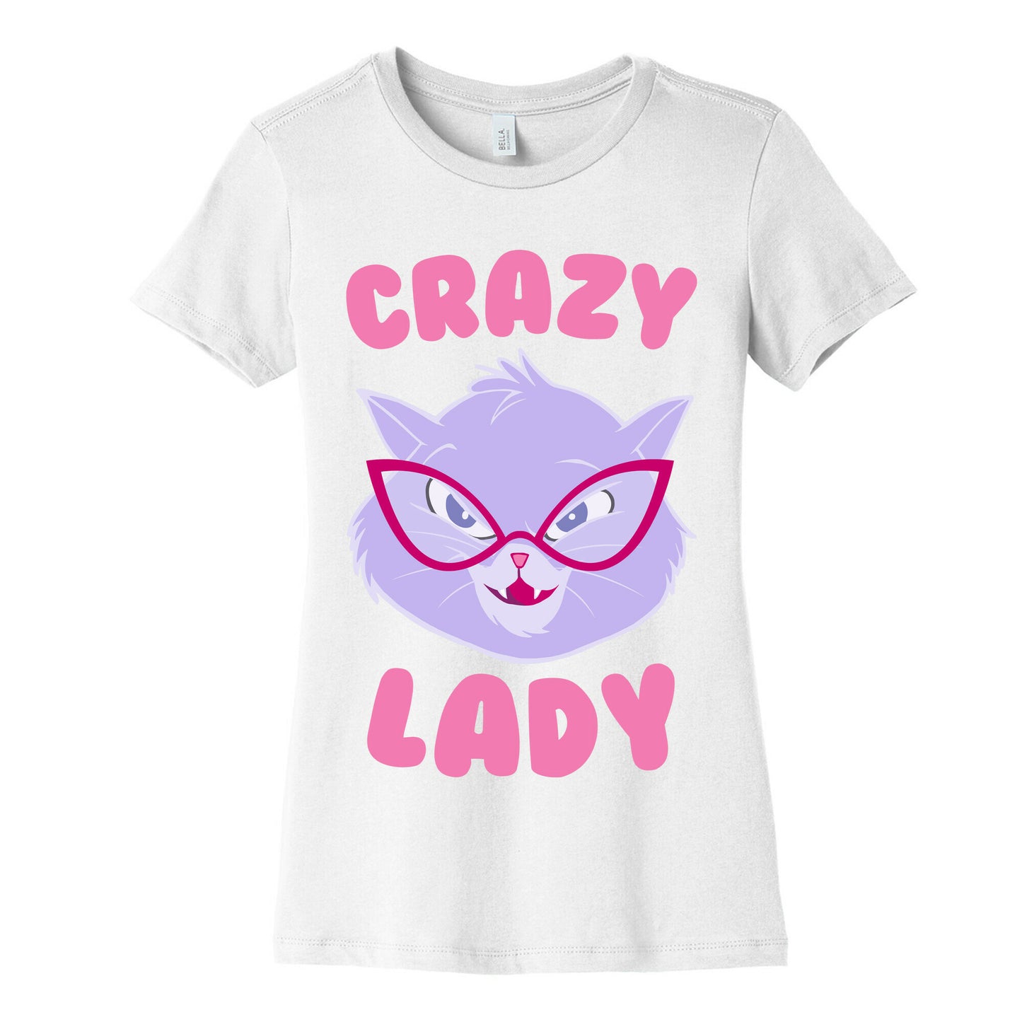 Crazy Cat Lady Women's Cotton Tee