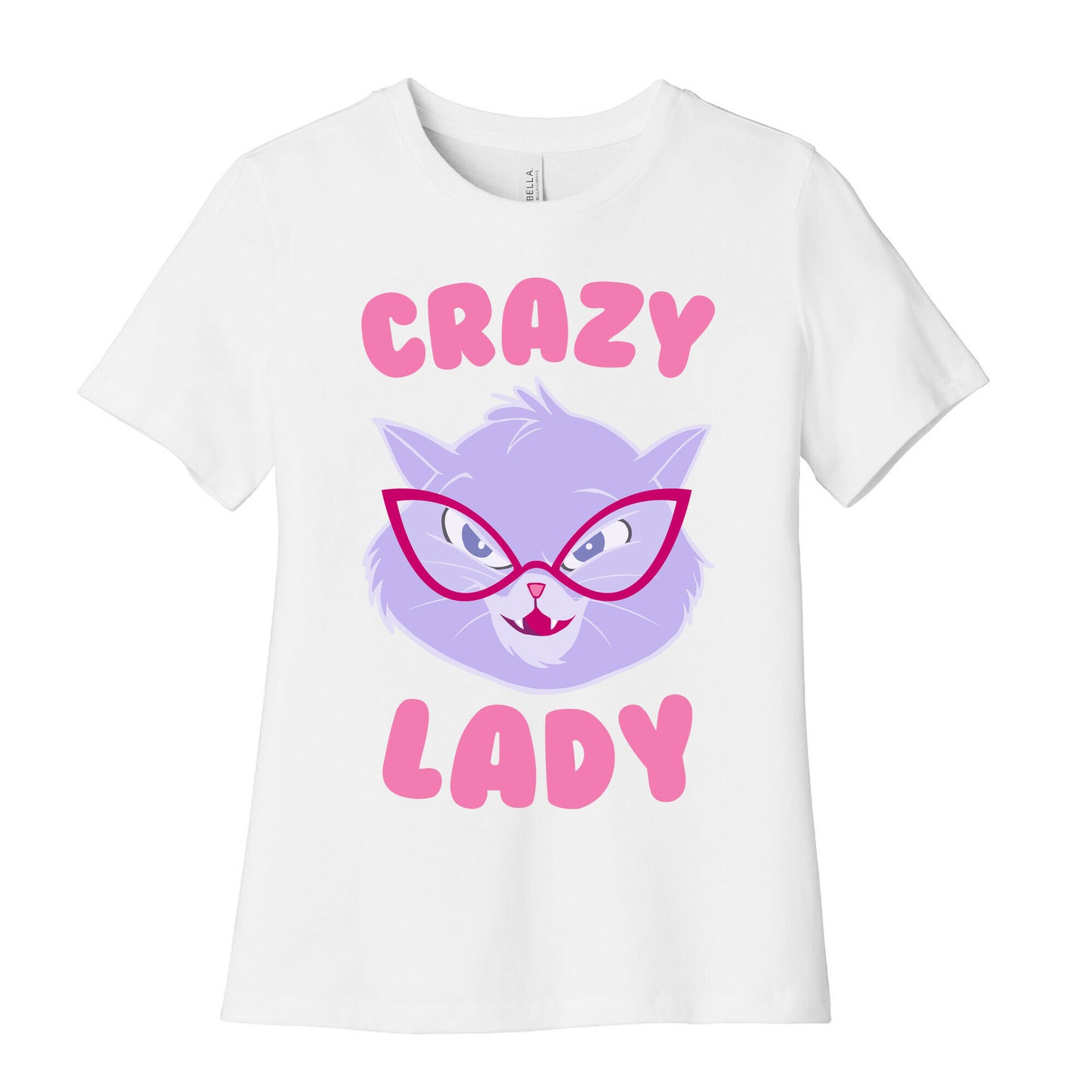 Crazy Cat Lady Women's Cotton Tee