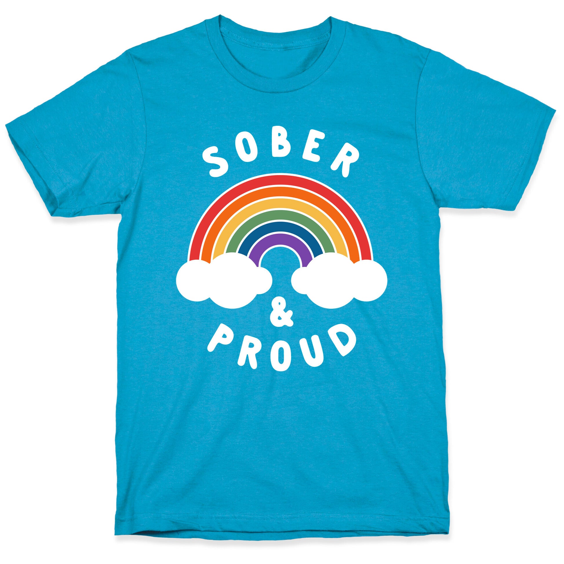 Sober And Proud Unisex Triblend Tee