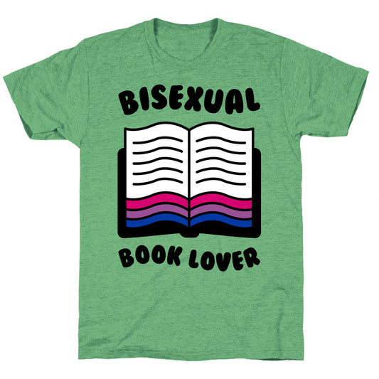 Bisexual Book Lover Unisex Triblend Tee