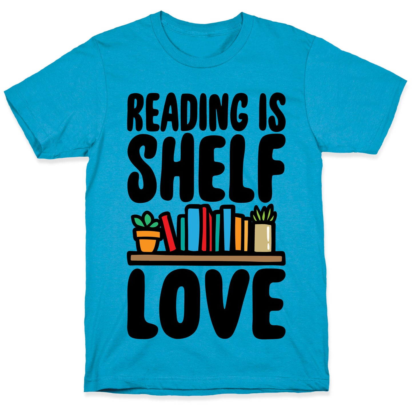 Reading Is Shelf Love Unisex Triblend Tee