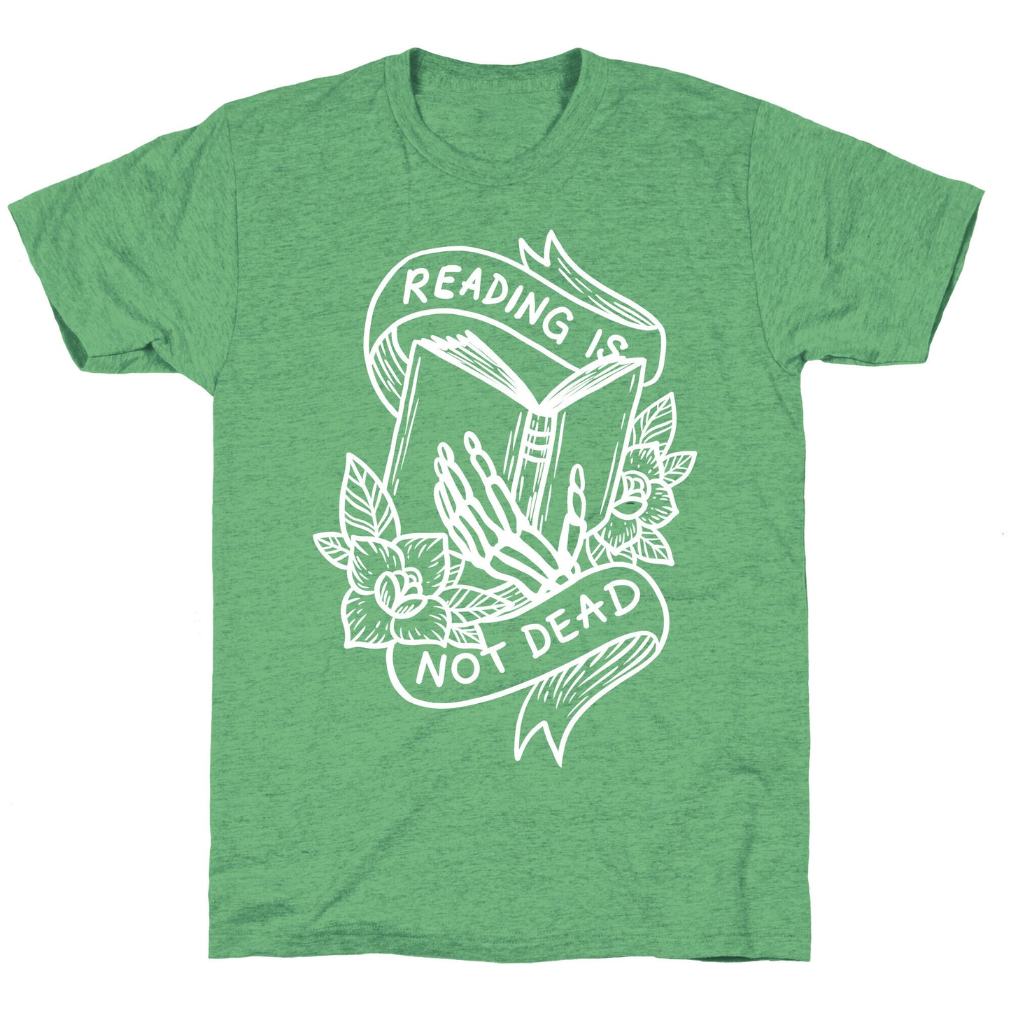 Reading Is Not Dead Unisex Triblend Tee
