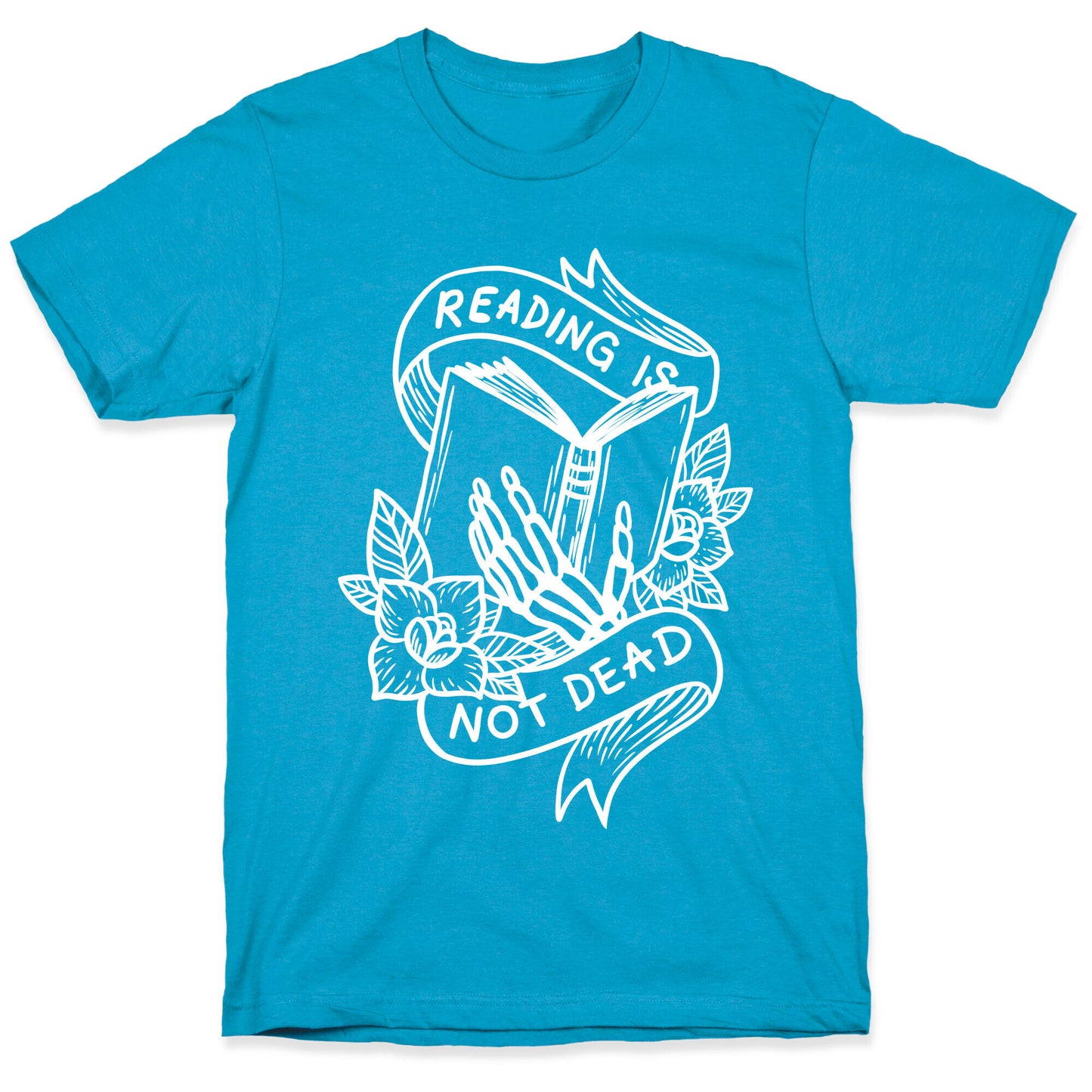 Reading Is Not Dead Unisex Triblend Tee
