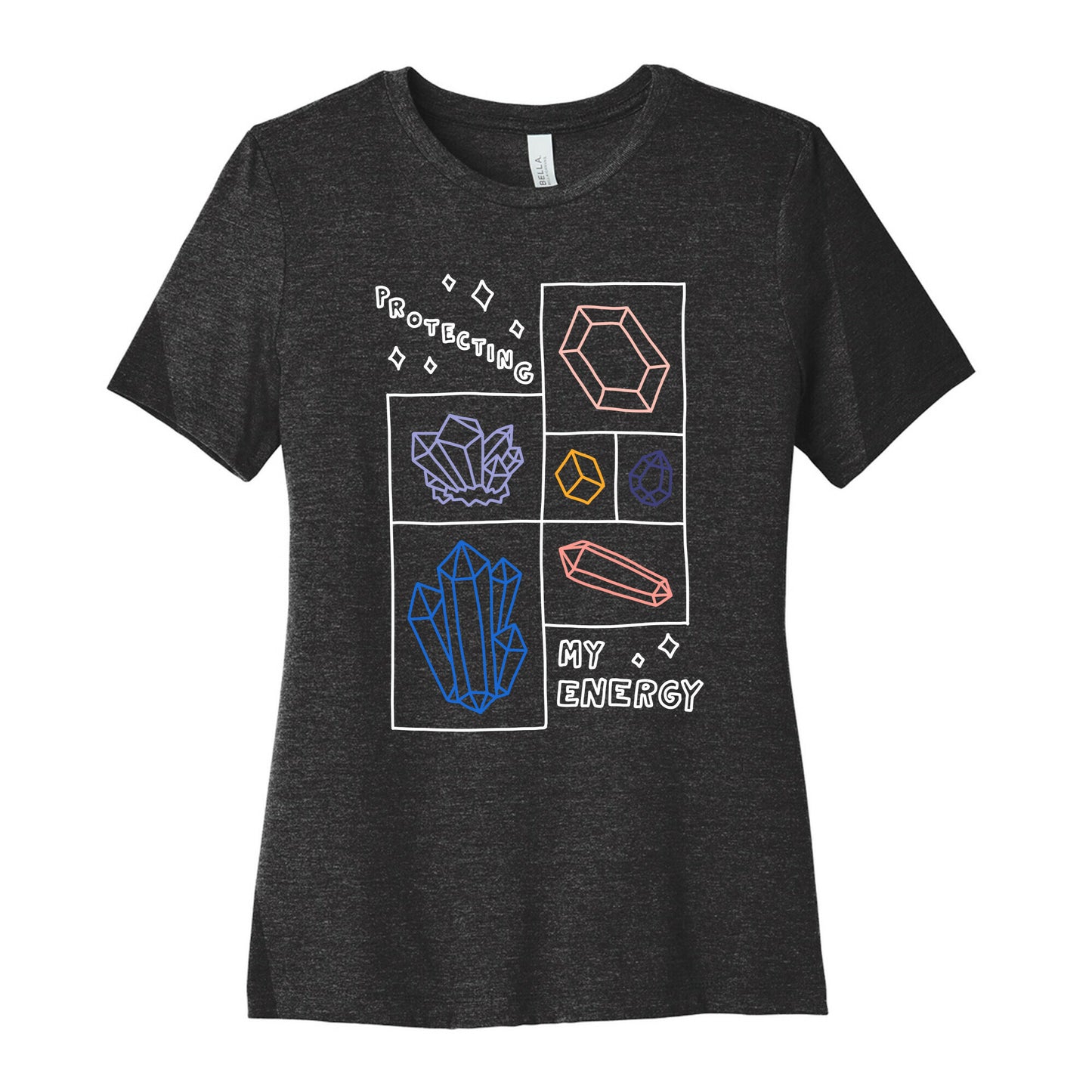 Protecting My Energy Crystals Women's Cotton Tee