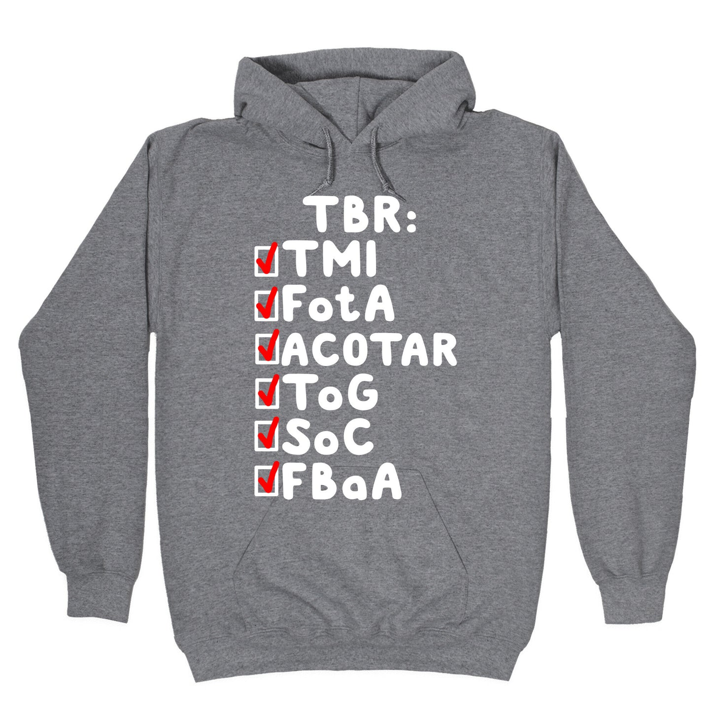TBR Book Community Hoodie