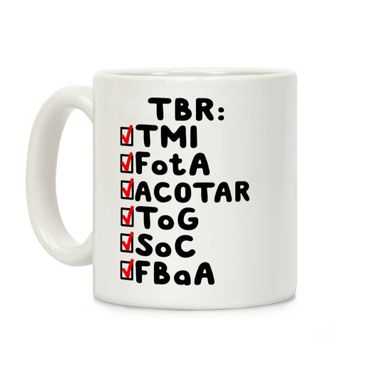 TBR Book Community Coffee Mug