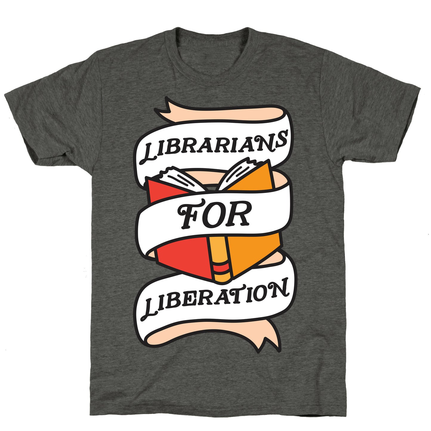 Librarians For Liberation Unisex Triblend Tee