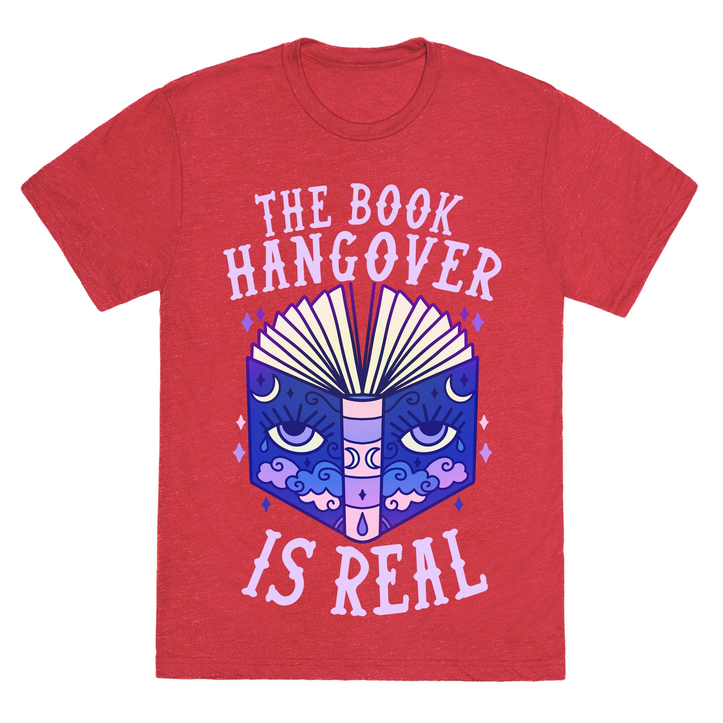 The Book Hangover is Real Unisex Triblend Tee