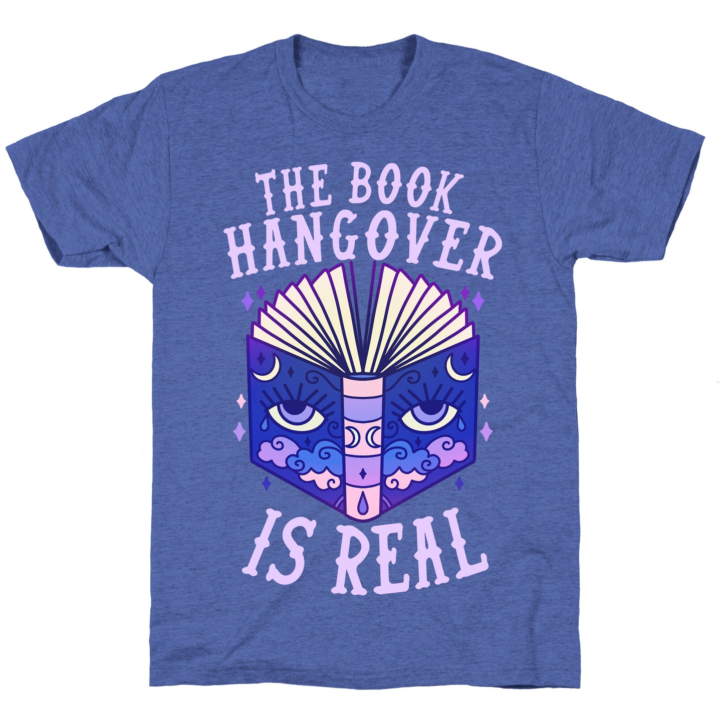 The Book Hangover is Real Unisex Triblend Tee