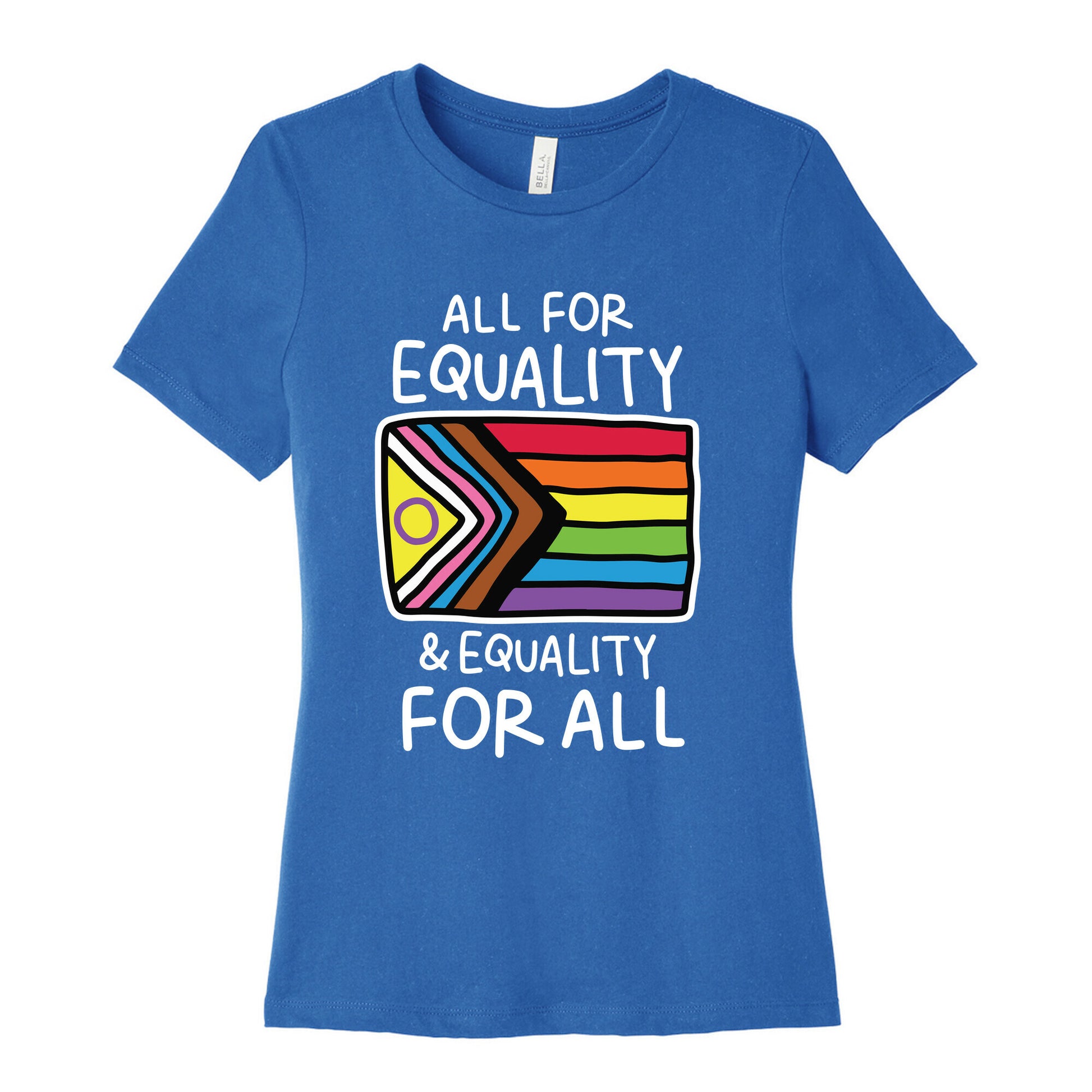 All For Equality & Equality For All Women's Cotton Tee
