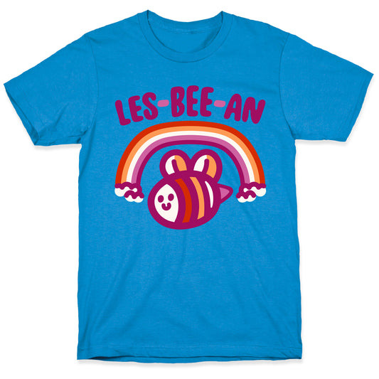 Lesbeean Lesbian Pride Bee Parody T-Shirt