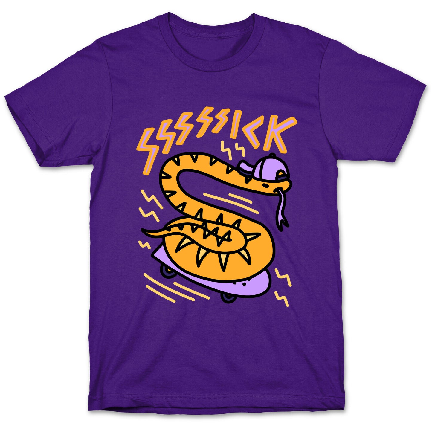Sssssick Skating Snake T-Shirt