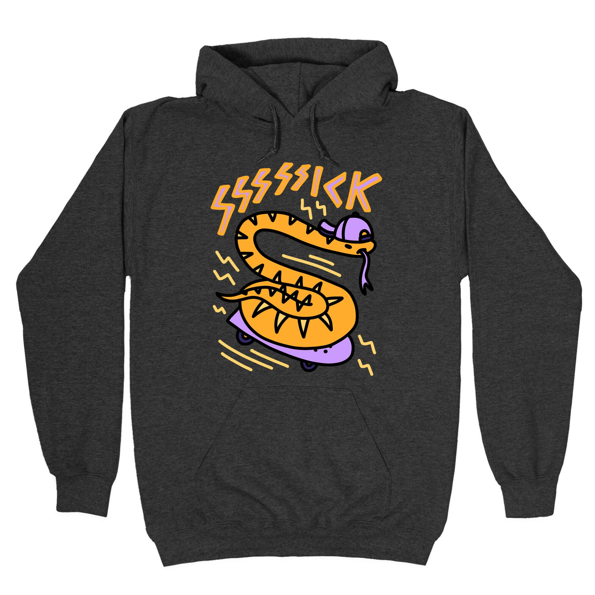Sssssick Skating Snake Hoodie