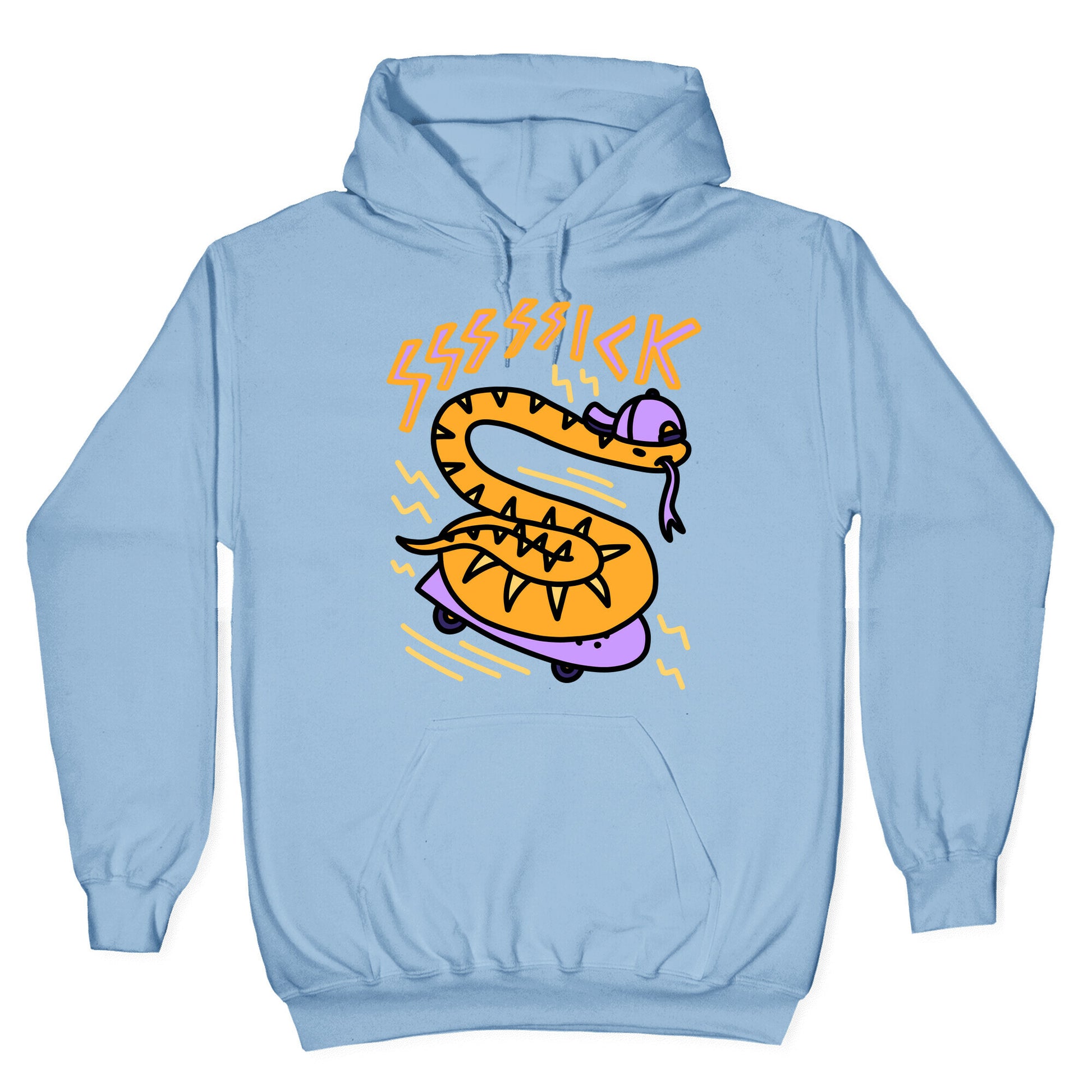 Sssssick Skating Snake Hoodie
