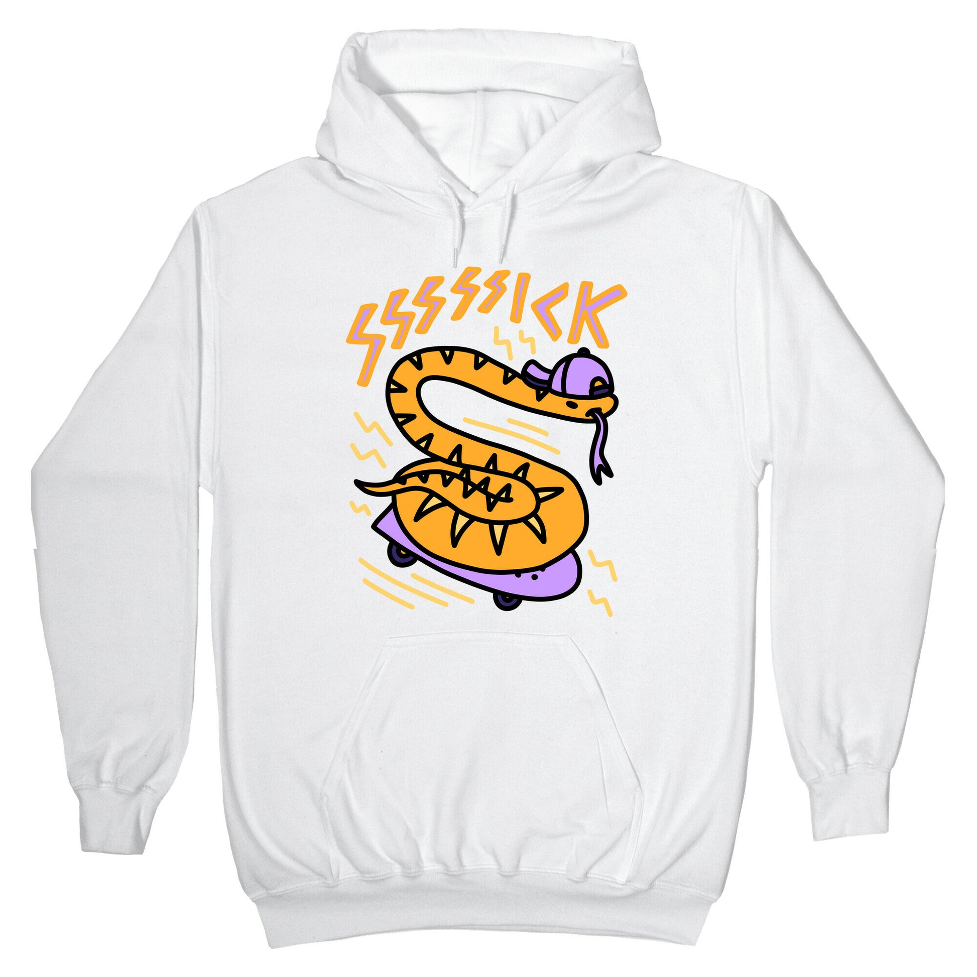 Sssssick Skating Snake Hoodie