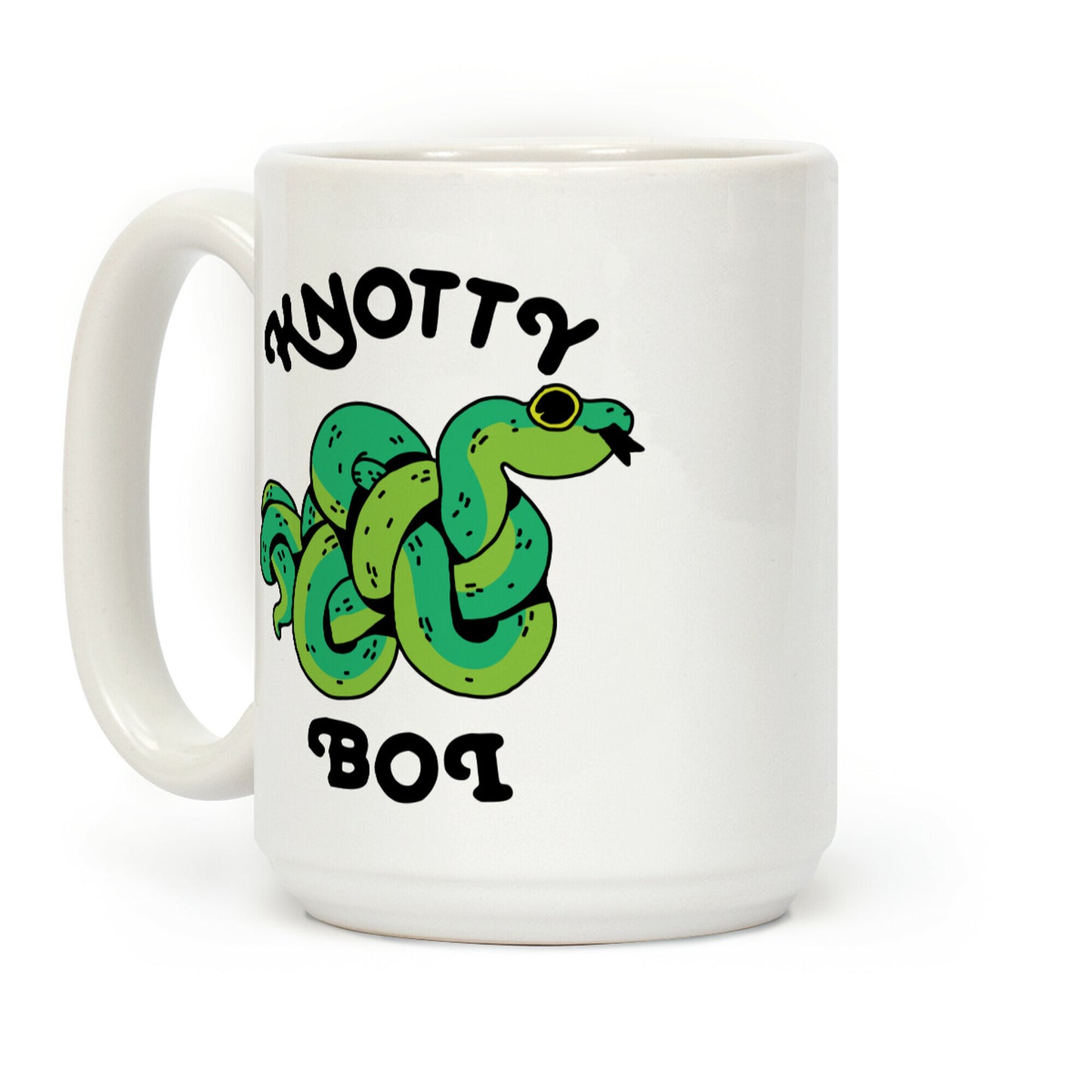 Knotty Boi Snake Coffee Mug