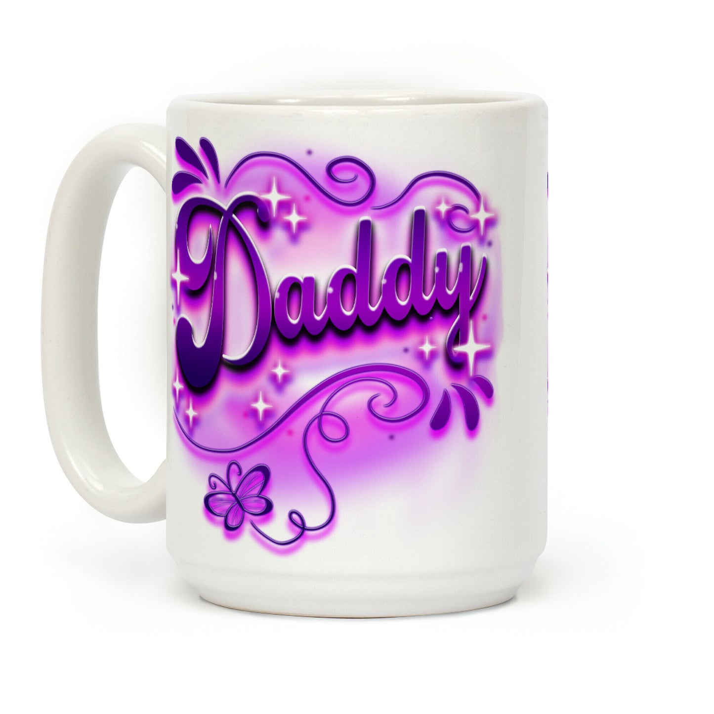 Daddy Airbrush Coffee Mug