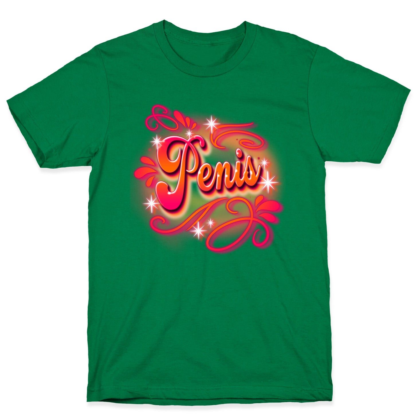 Penis Airbrush T-Shirt