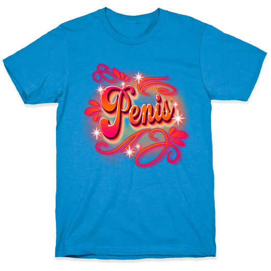 Penis Airbrush T-Shirt