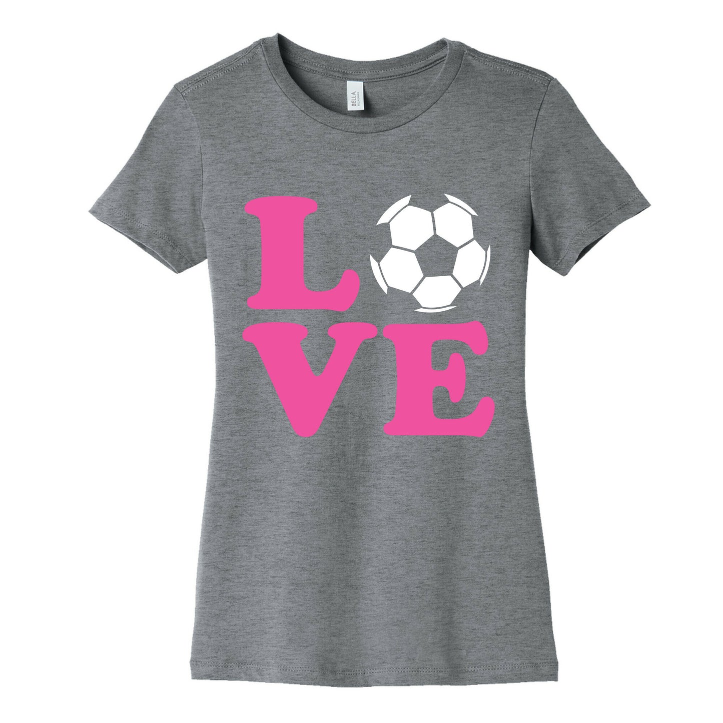 Love Soccer Women's Cotton Tee