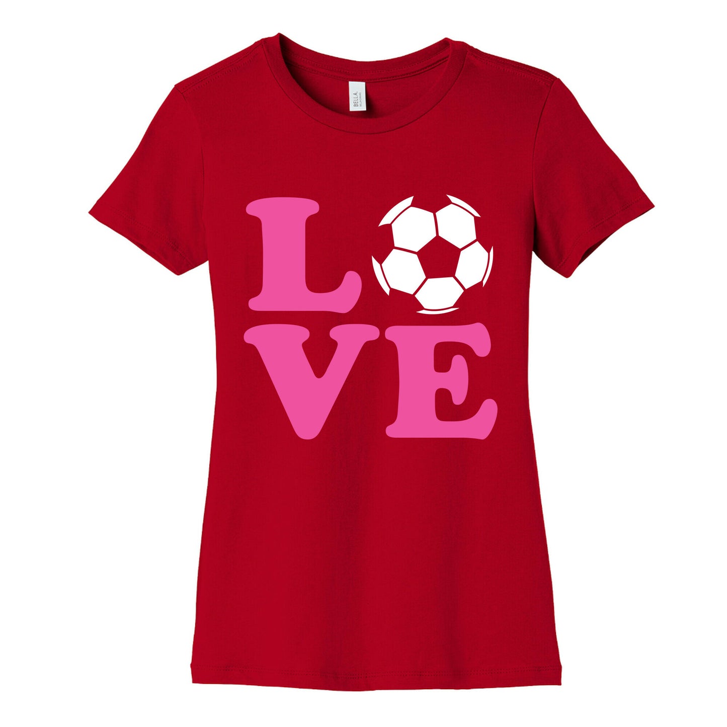 Love Soccer Women's Cotton Tee