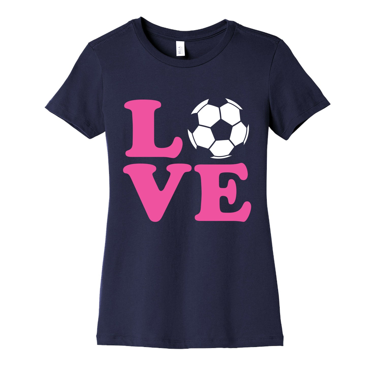 Love Soccer Women's Cotton Tee
