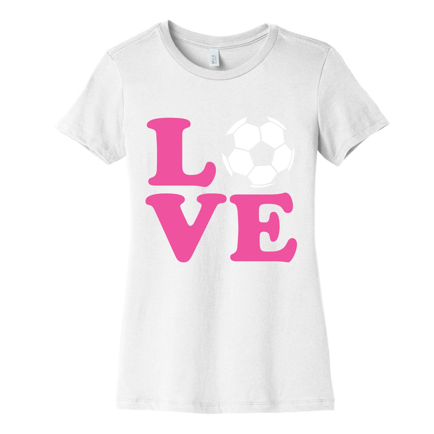 Love Soccer Women's Cotton Tee