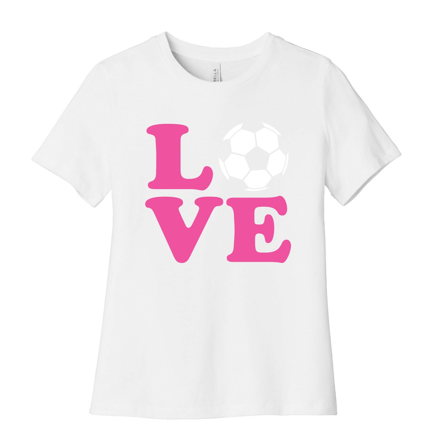 Love Soccer Women's Cotton Tee