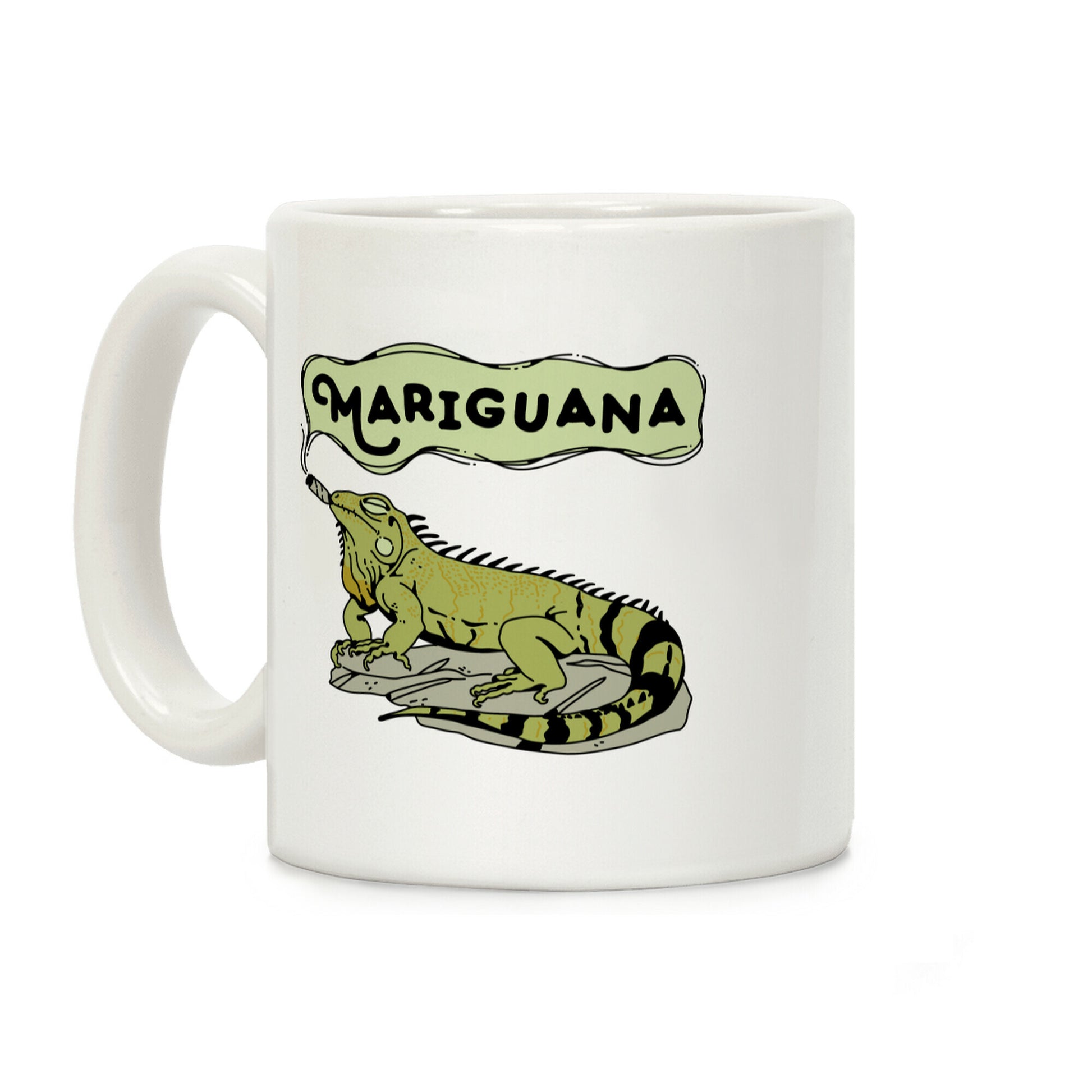 Mariguana Marijuana Iguana Coffee Mug