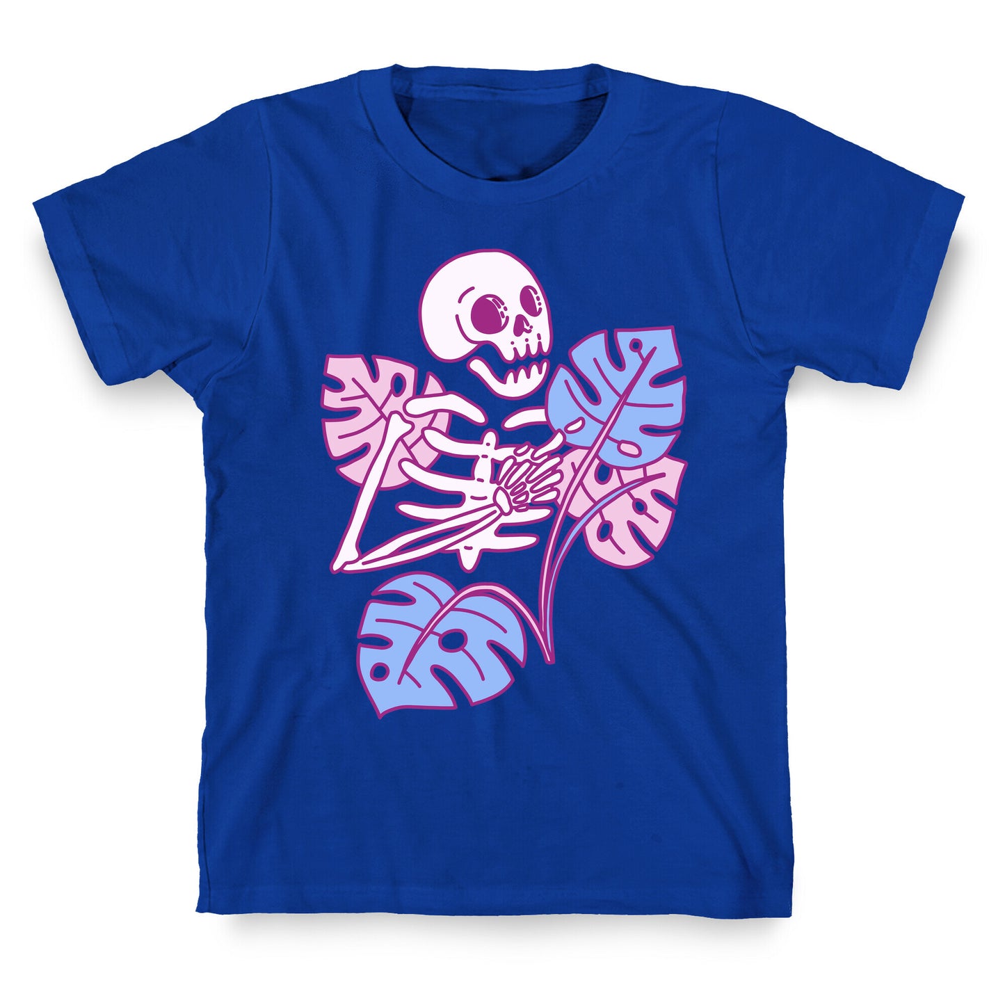 Monstera Skeleton T-Shirt