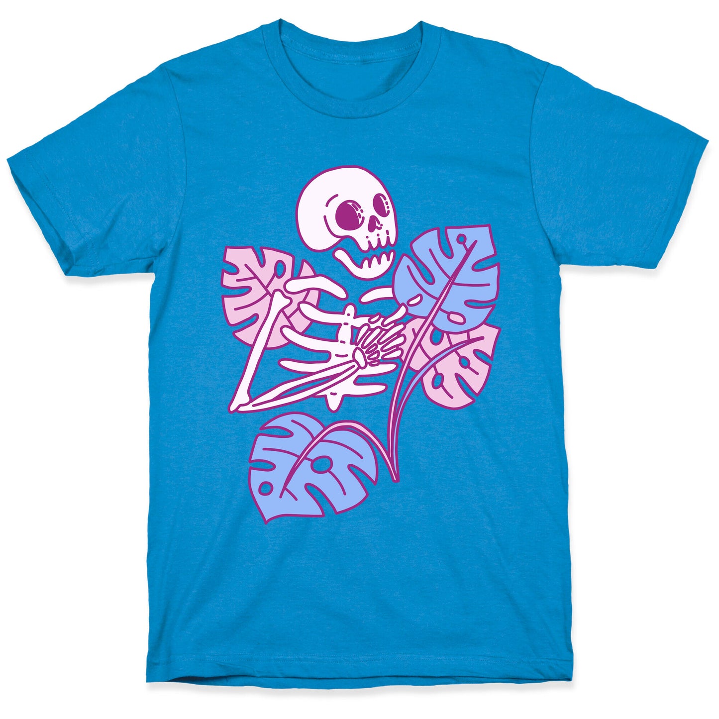 Monstera Skeleton T-Shirt