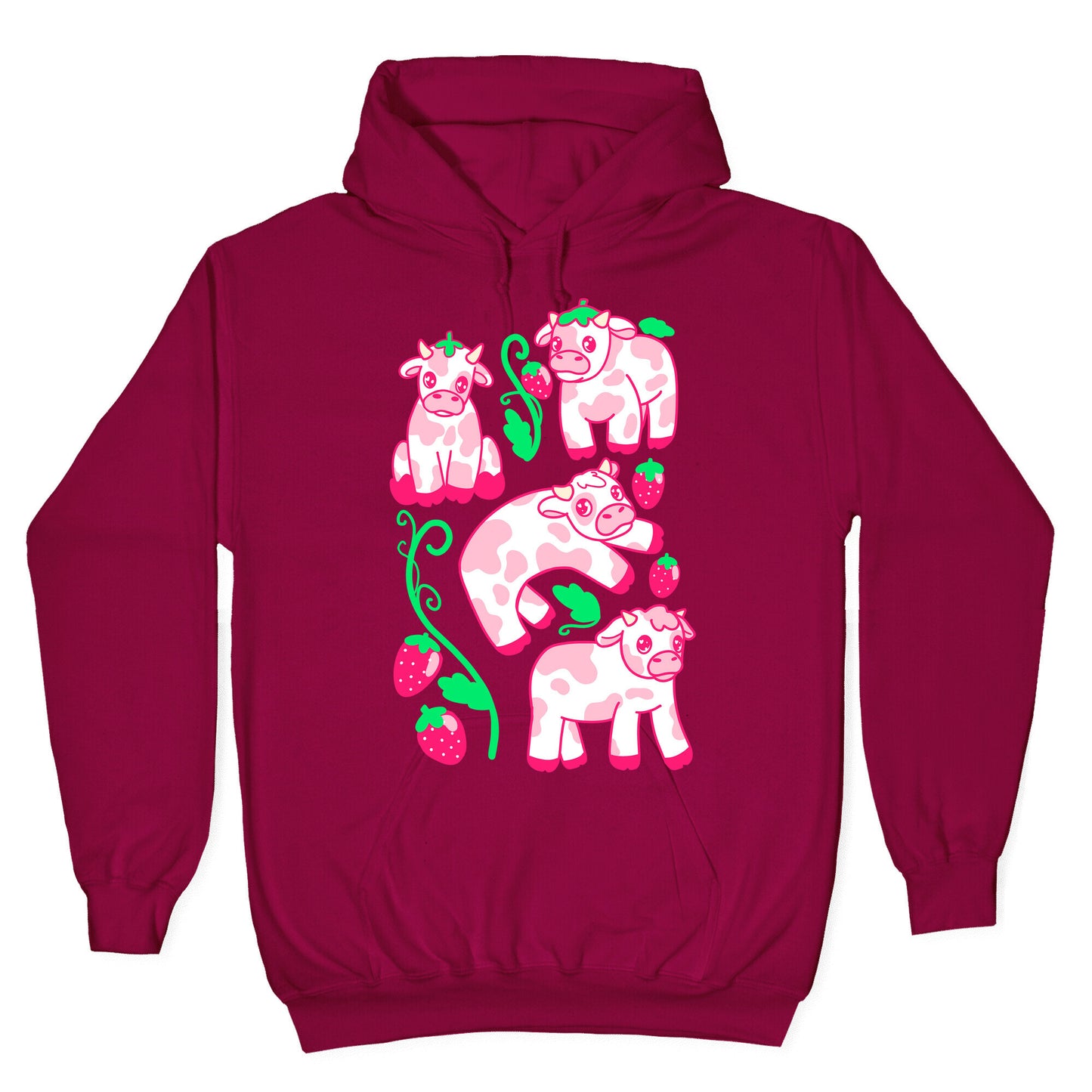Strawberry Cows Hoodie