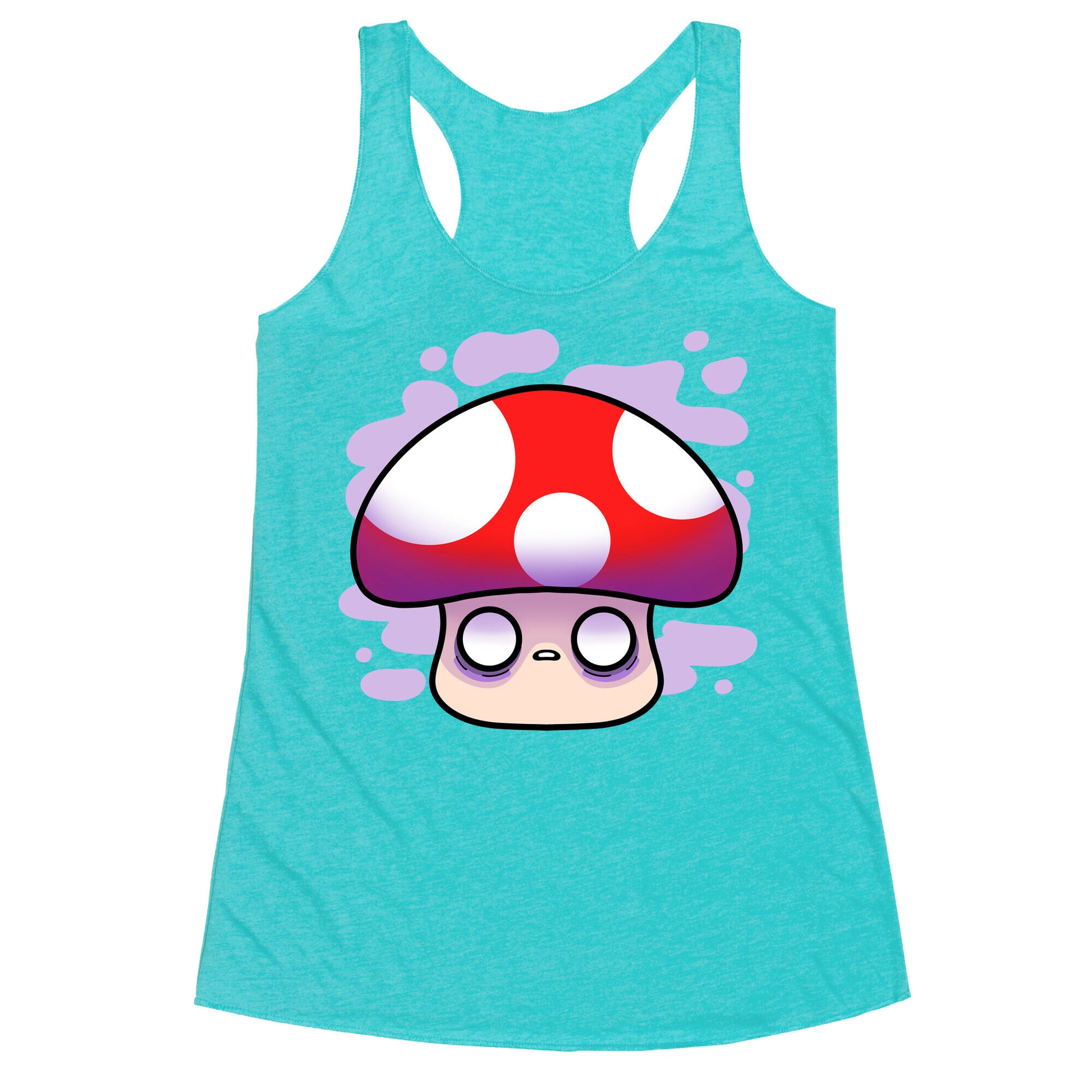 Ominous Mushroom Racerback Tank