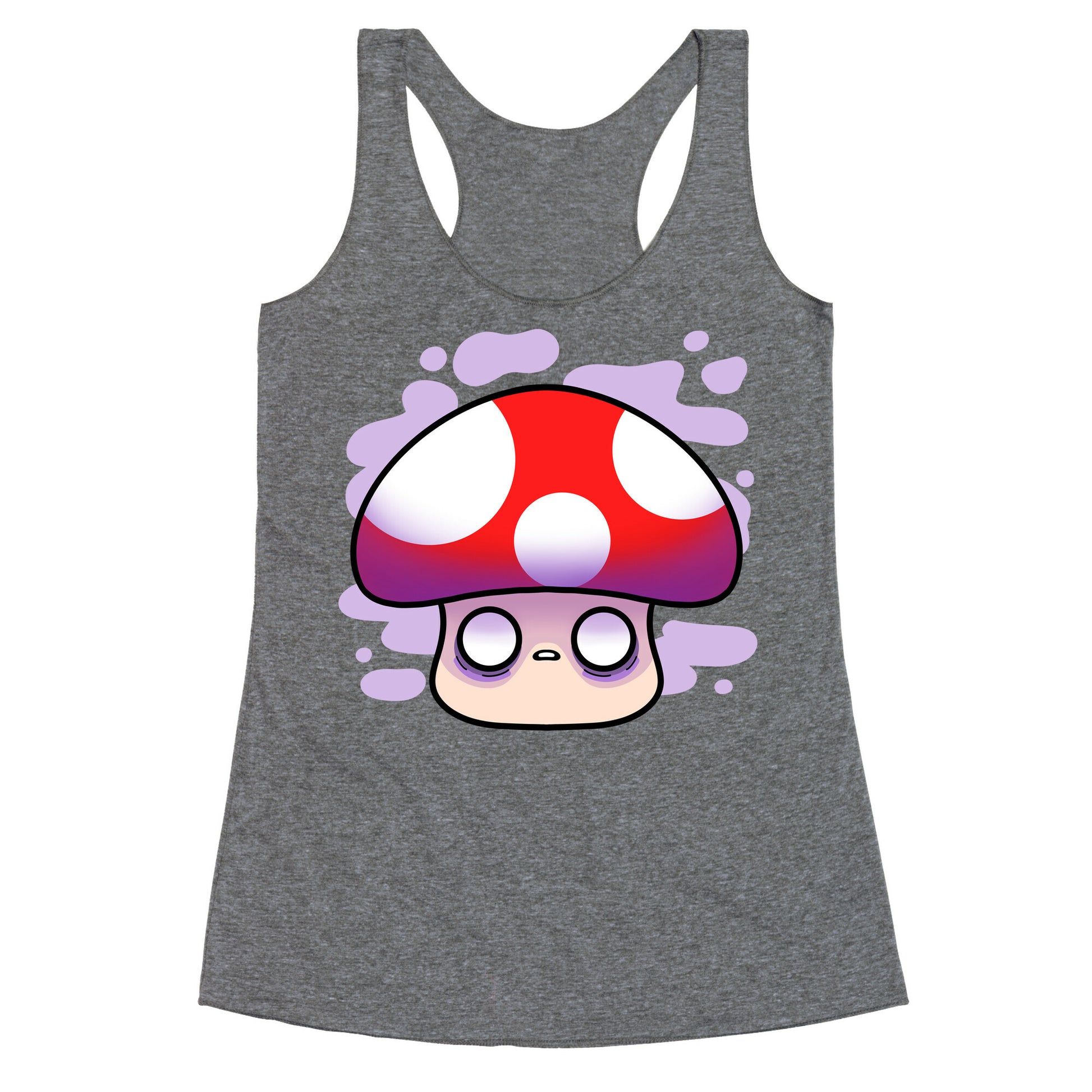 Ominous Mushroom Racerback Tank
