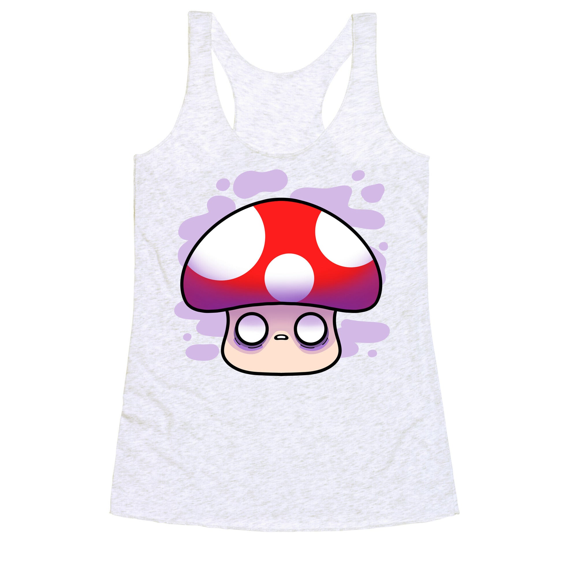 Ominous Mushroom Racerback Tank