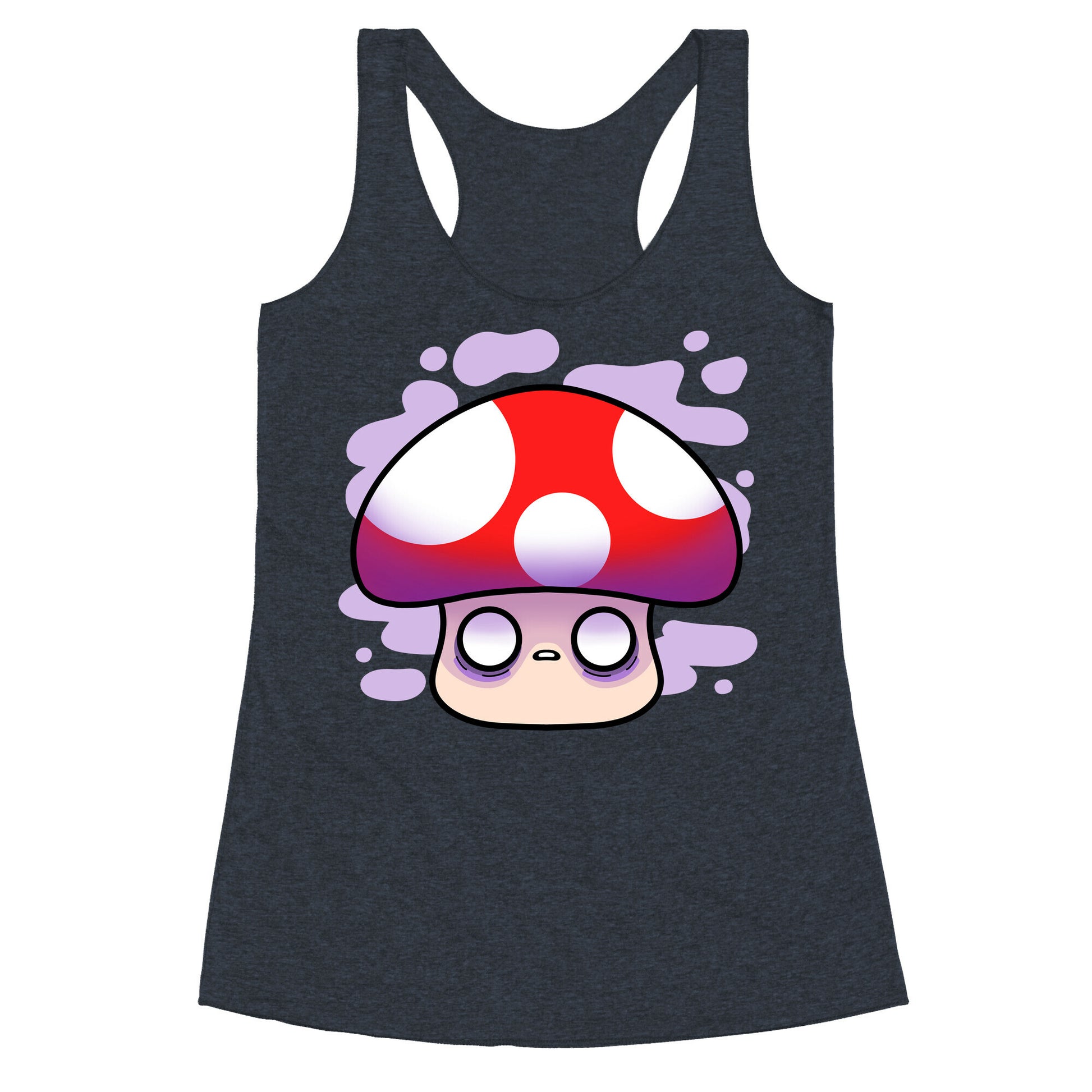 Ominous Mushroom Racerback Tank