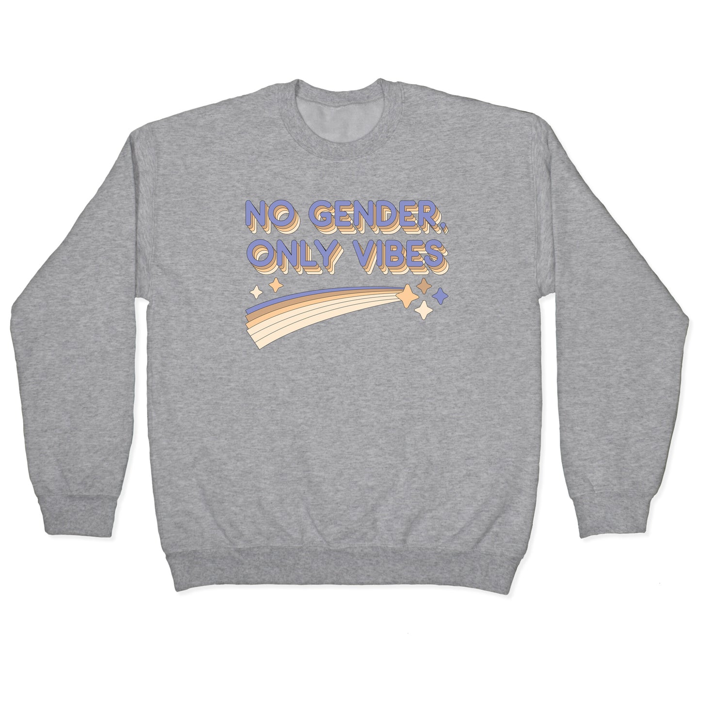 No Gender, Only Vibes Crewneck Sweatshirt