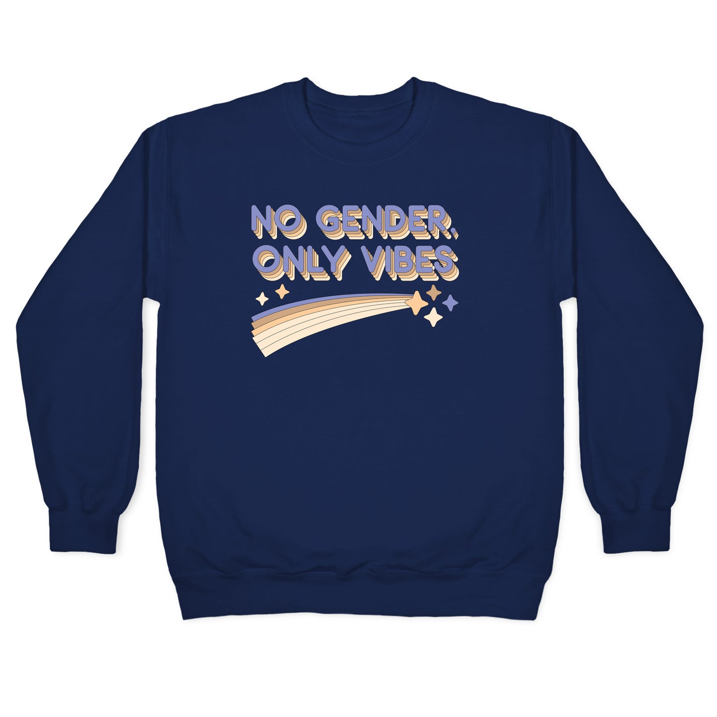 No Gender, Only Vibes Crewneck Sweatshirt