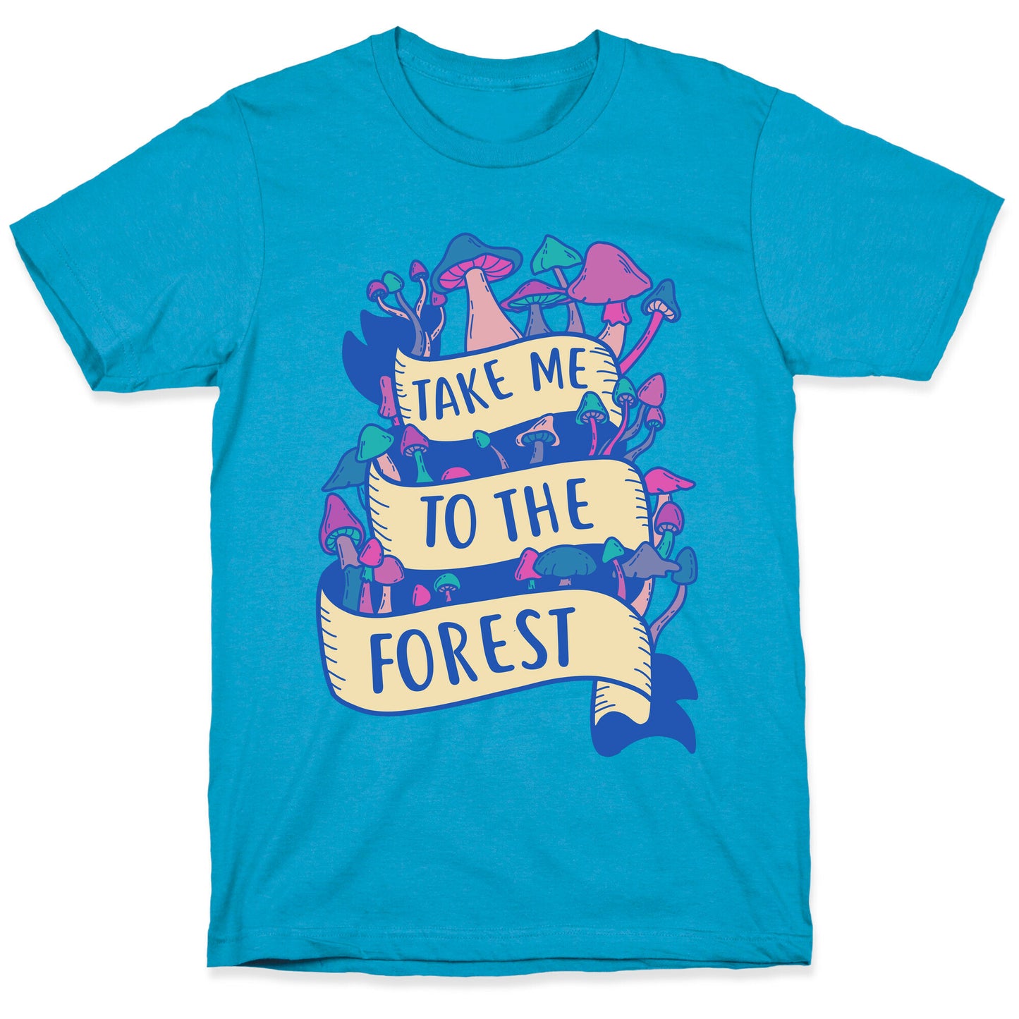 Take Me To The Forest Unisex Triblend Tee