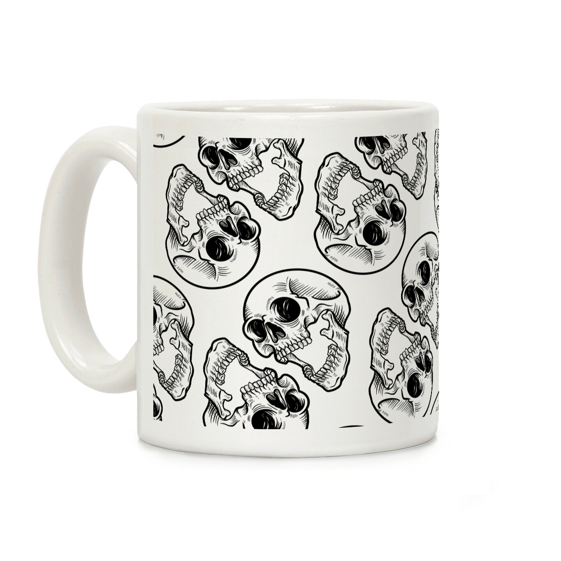 Skull Pattern Coffee Mug
