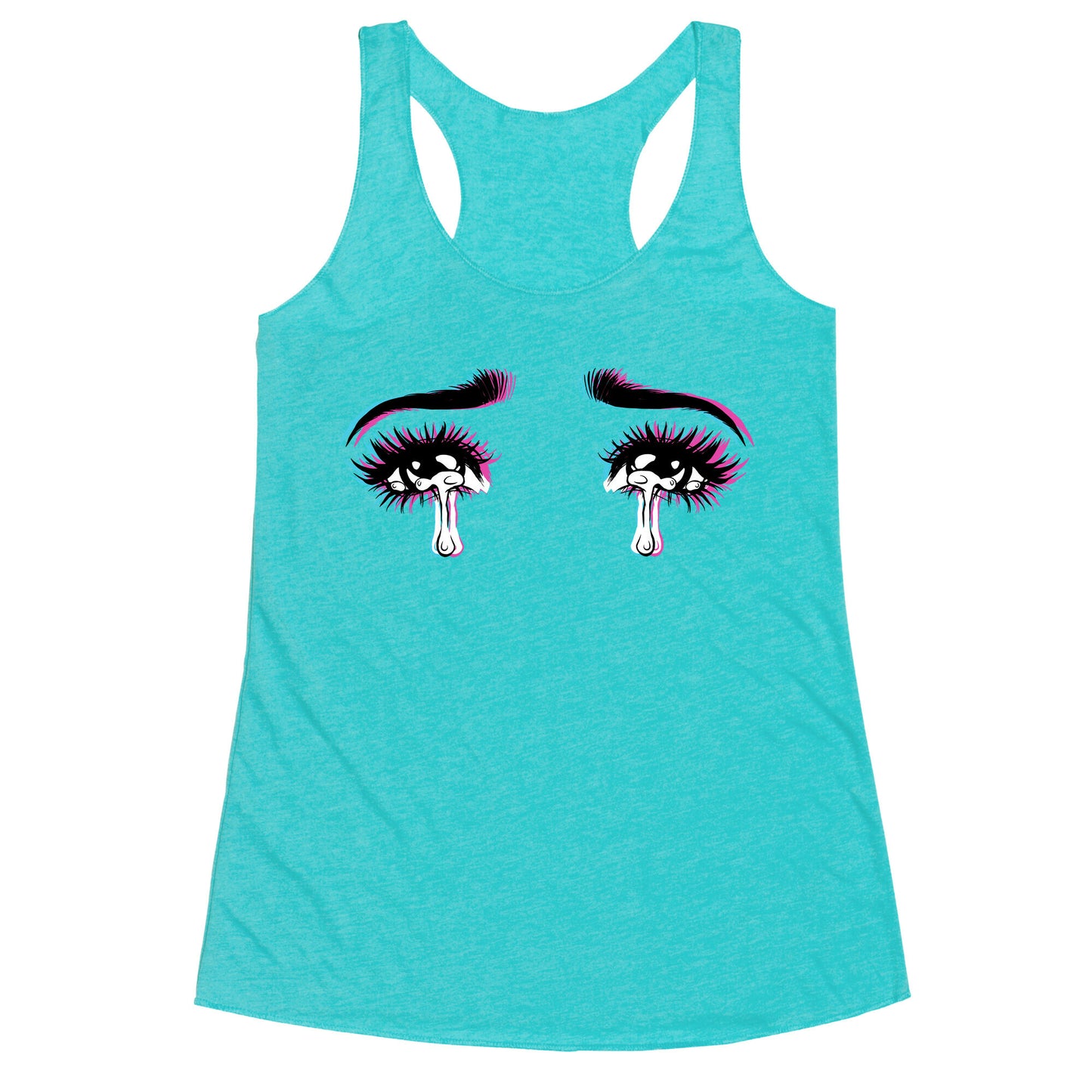Anime Tears Racerback Tank