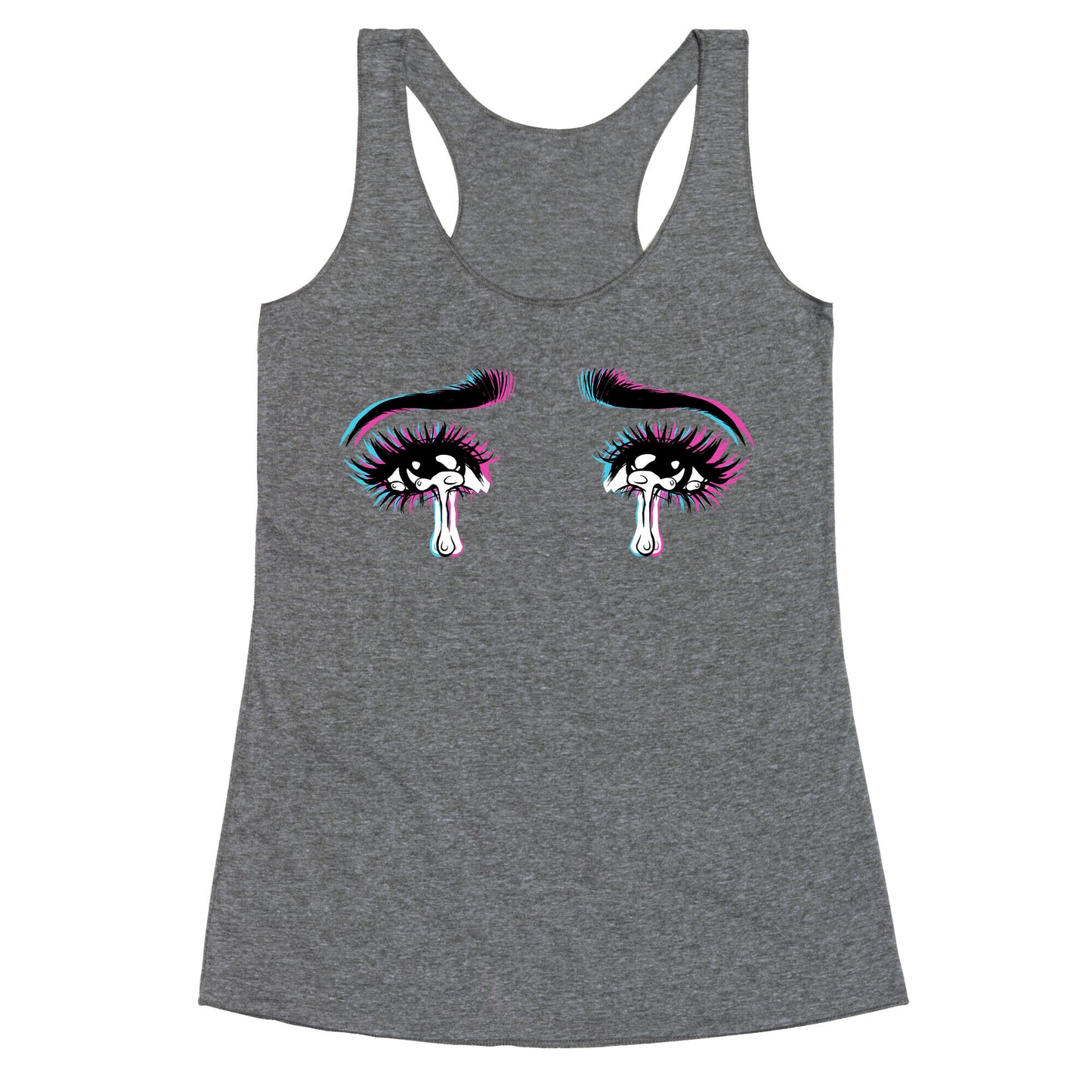 Anime Tears Racerback Tank