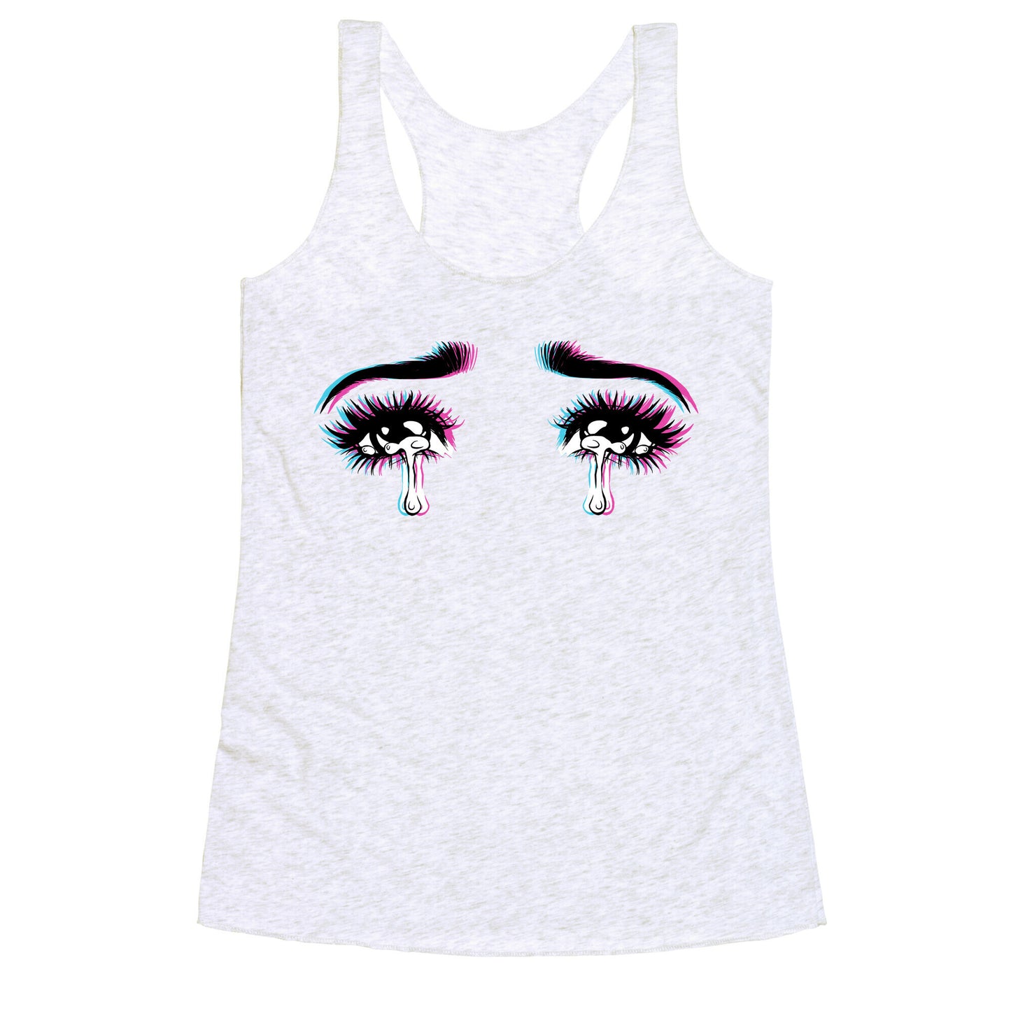 Anime Tears Racerback Tank