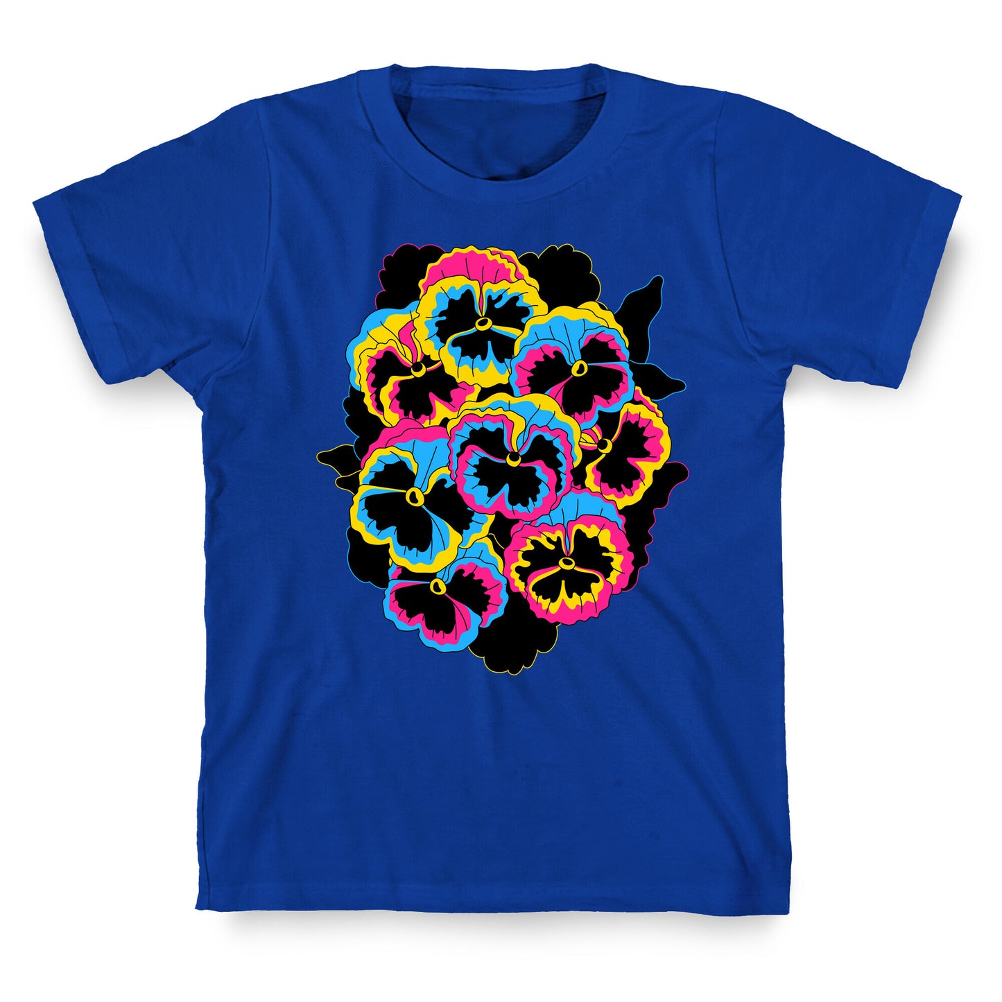 Pan-sy (Pansexual Pansies) T-Shirt