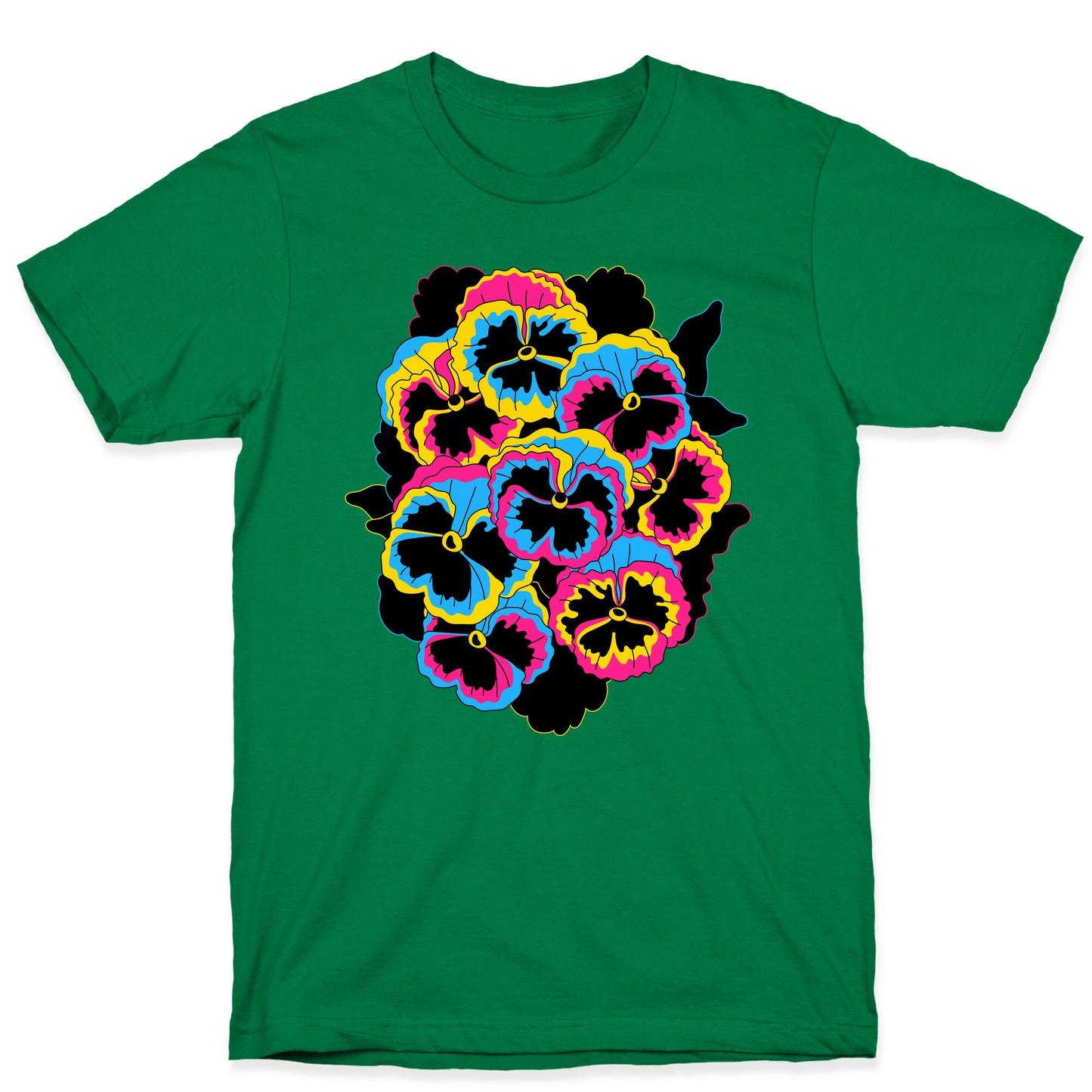 Pan-sy (Pansexual Pansies) T-Shirt