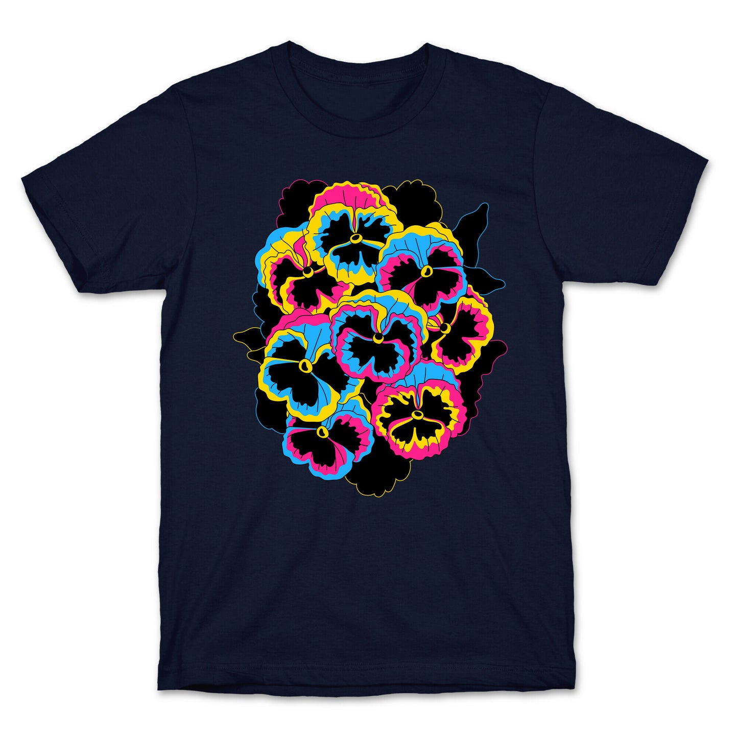 Pan-sy (Pansexual Pansies) T-Shirt