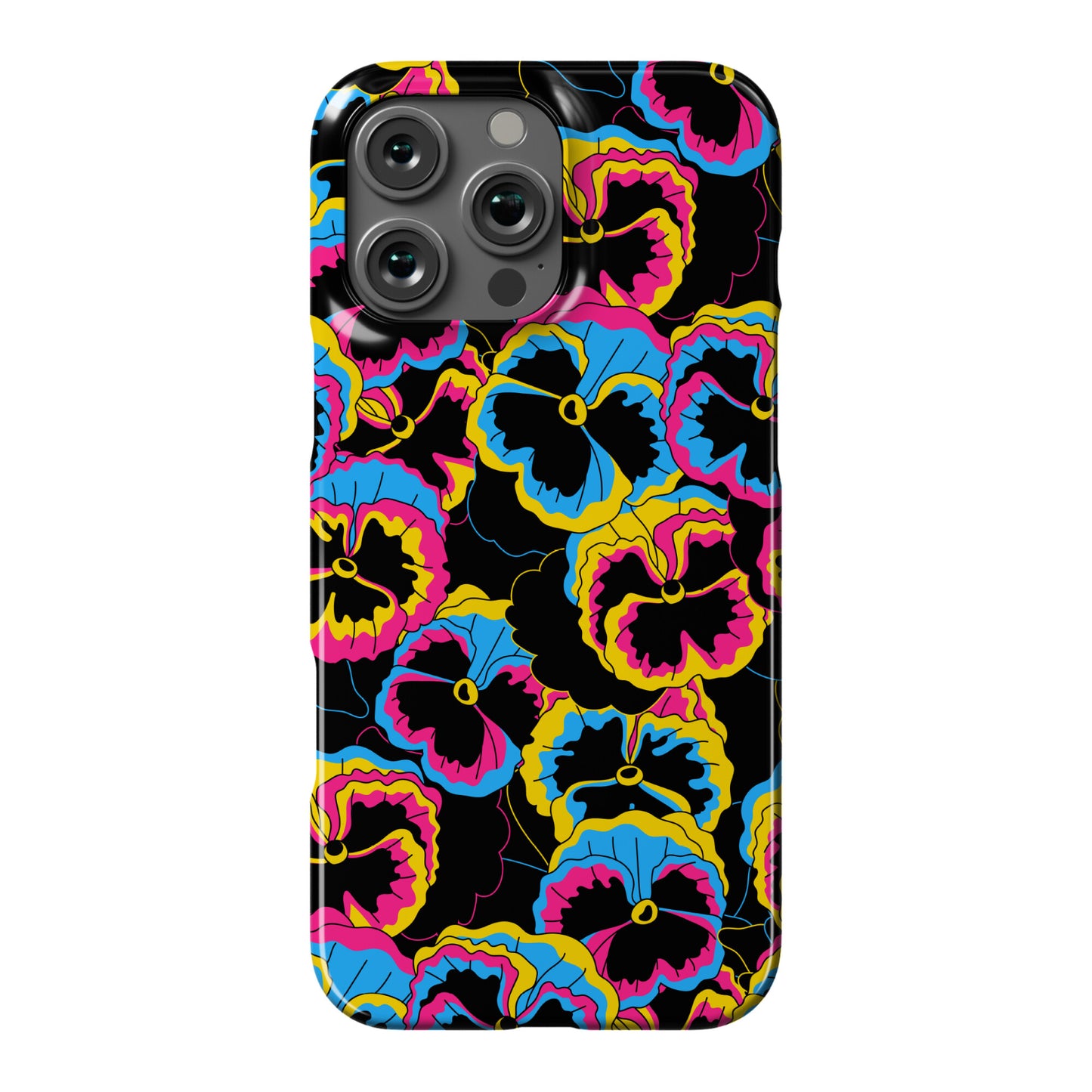 Pan-sy (Pansexual Pansies) Phone Case