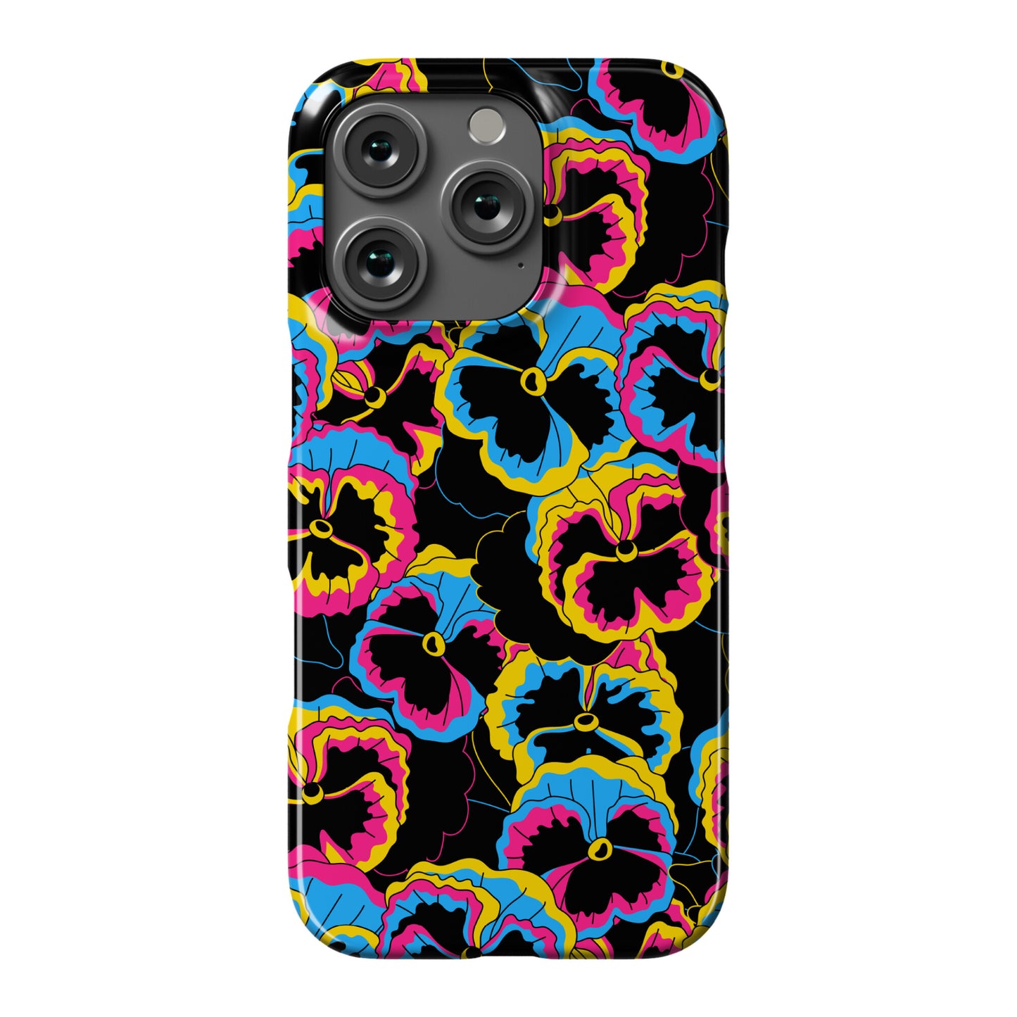 Pan-sy (Pansexual Pansies) Phone Case
